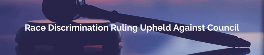 A statement graphic