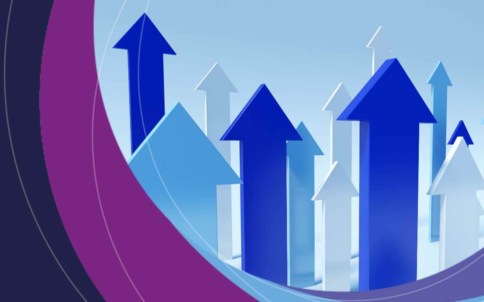Upward arrow graphics