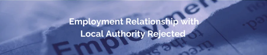 A statement graphic